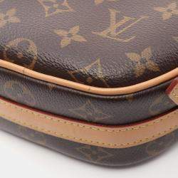 Pre Owned Louis Vuitton Boite Chapeau Souple PM Brown Monogram Coated Canvas Shoulder Bag
