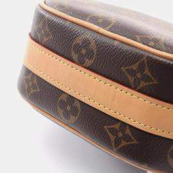 Pre Owned Louis Vuitton Boite Chapeau Souple PM Brown Monogram Coated Canvas Shoulder Bag