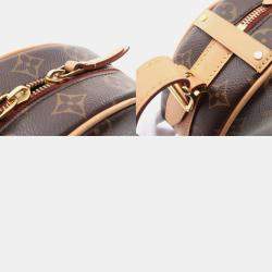 Pre Owned Louis Vuitton Boite Chapeau Souple PM Brown Monogram Coated Canvas Shoulder Bag