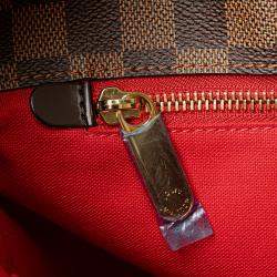 Pre Owned Louis Vuitton Brown Damier Ebene Cabas Rosebery