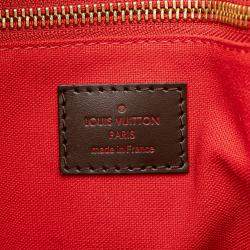 Pre Owned Louis Vuitton Brown Damier Ebene Cabas Rosebery