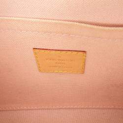 Pre Owned Louis Vuitton Grey White Damier Azur Croisette