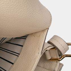 Pre Owned Louis Vuitton White Monogram Empreinte Fascinante