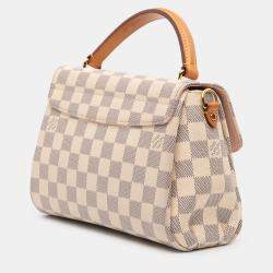 Pre Owned Louis Vuitton White Damier Azur Croisette
