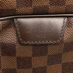 Pre Owned Louis Vuitton Brown Damier Ebene Rivington GM