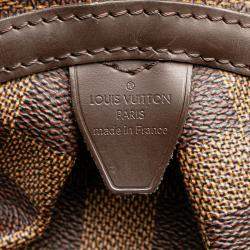 Pre Owned Louis Vuitton Brown Damier Ebene Rivington GM