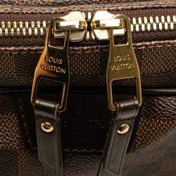 Pre Owned Louis Vuitton Brown Damier Ebene Rivington GM