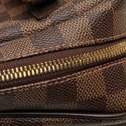Pre Owned Louis Vuitton Brown Damier Ebene Rivington GM