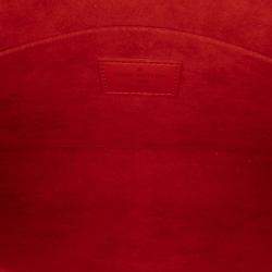 Pre Owned Louis Vuitton Red Epi Pochette Felicie
