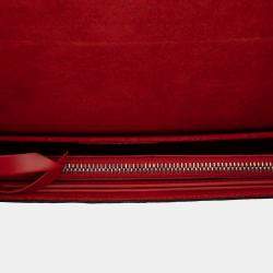 Pre Owned Louis Vuitton Red Epi Pochette Felicie