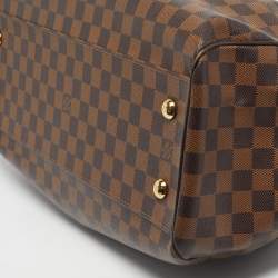 Pre Owned Louis Vuitton Damier Ebene Canvas Trevi GM Bag