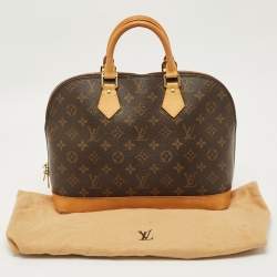 Pre Owned Louis Vuitton Monogram Canvas Alma PM Bag