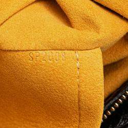 Pre Owned Louis Vuitton Black Monogram Denim Mahina XS