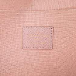 Pre Owned Louis Vuitton White Damier Azur Pochette Felicie