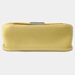 Pre Owned Louis Vuitton Buci NM Yellow Epi Leather Shoulder Bag