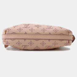 Pre Owned Louis Vuitton Scala Mini Magnolia Monogram Mahina Leather Shoulder Bag