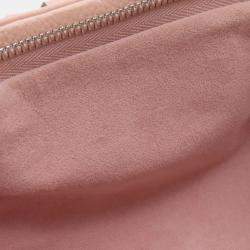 Pre Owned Louis Vuitton Scala Mini Magnolia Monogram Mahina Leather Shoulder Bag