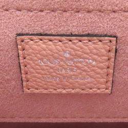 Pre Owned Louis Vuitton Scala Mini Magnolia Monogram Mahina Leather Shoulder Bag