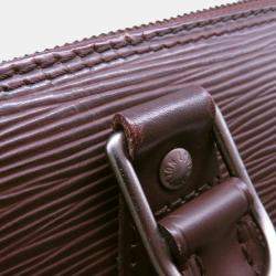 Pre Owned Louis Vuitton Alma Moka Epi Leather