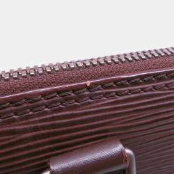 Pre Owned Louis Vuitton Alma Moka Epi Leather
