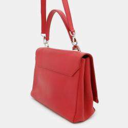 Pre Owned Louis Vuitton Rock Me Cartable Ruby Calf Leather