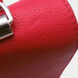 Pre Owned Louis Vuitton Rock Me Cartable Ruby Calf Leather