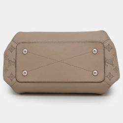 Pre Owned Louis Vuitton Omea Galet/Brown Monogram Mahina