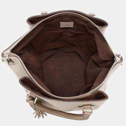 Pre Owned Louis Vuitton Omea Galet/Brown Monogram Mahina