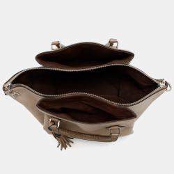 Pre Owned Louis Vuitton Omea Galet/Brown Monogram Mahina
