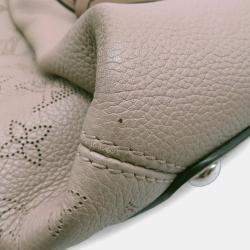 Pre Owned Louis Vuitton Omea Galet/Brown Monogram Mahina