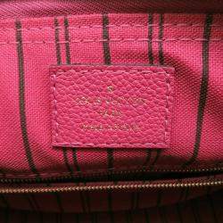 Pre Owned Louis Vuitton Speedy Bandoulière Rose Pruyere Empreinte Leather Bag
