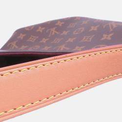Pre Owned Louis Vuitton All In Bordeaux Monogram Size Bb