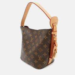 Pre Owned Louis Vuitton All In Bordeaux Monogram Size Bb