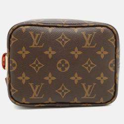 Pre Owned Louis Vuitton All In Bordeaux Monogram Size Bb