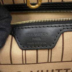 Pre Owned Louis Vuitton Neverfull League Of Legends Noir/Gold/Silver Monogram Size Mm