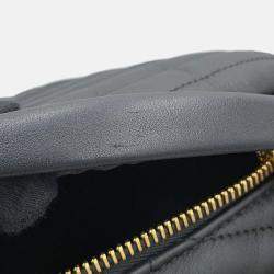 Pre Owned Louis Vuitton New Wave Bumbag Noir Calf Leather
