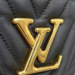 Pre Owned Louis Vuitton New Wave Bumbag Noir Calf Leather