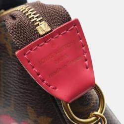 Pre Owned Louis Vuitton Mini Pochette Accessoires Holiday Handbag Monogram Vivienne
