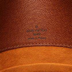 Pre Owned Louis Vuitton Musette Brown Monogram Canvas Shoulder Bag