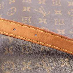 Pre Owned Louis Vuitton Musette Brown Monogram Canvas Shoulder Bag