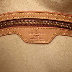 Pre Owned Louis Vuitton Looping GM Brown Monogram Canvas Shoulder Bag