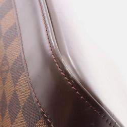 Pre Owned Louis Vuitton Alma Damier Ebene Coated Canvas Top Handle Bag