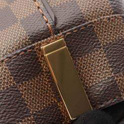 Pre Owned Louis Vuitton Marlyborn Gm Damier Ebene