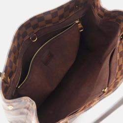 Pre Owned Louis Vuitton Marlyborn Gm Damier Ebene
