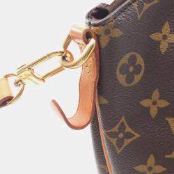 Pre Owned Louis Vuitton Turenne MM Brown Monogram Canvas Shoulder Bag