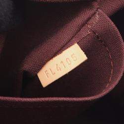 Pre Owned Louis Vuitton Turenne MM Brown Monogram Canvas Shoulder Bag