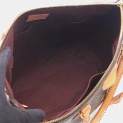 Pre Owned Louis Vuitton Turenne MM Brown Monogram Canvas Shoulder Bag