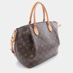 Pre Owned Louis Vuitton Turenne MM Brown Monogram Canvas Shoulder Bag