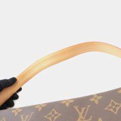 Pre Owned Louis Vuitton Vivacite MM Monogram Canvas Leather Shoulder Bag