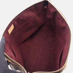 Pre Owned Louis Vuitton Estrella Brown Monogram Leather Bag